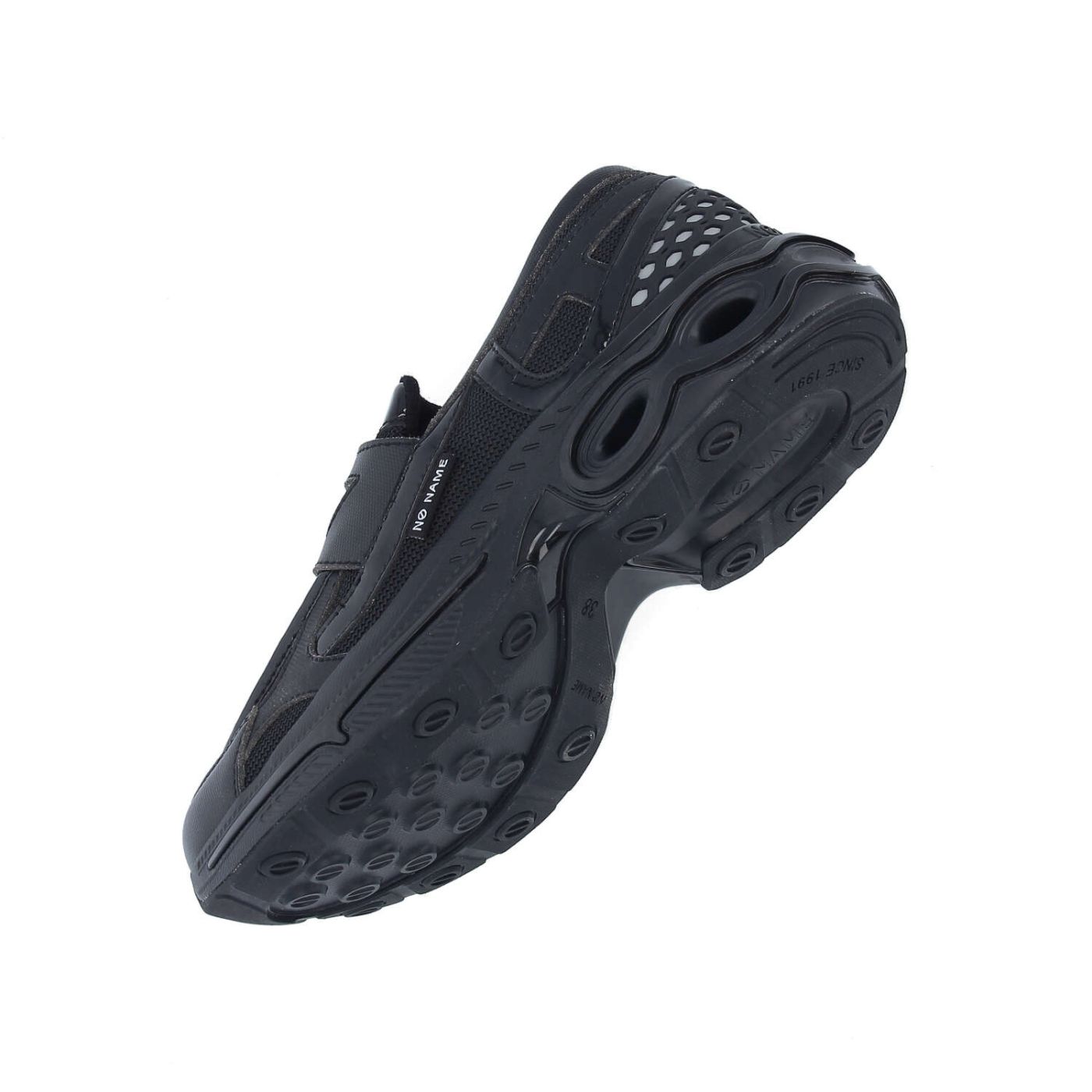 WILLO MOC W - MESH/NAPPA - BLACK